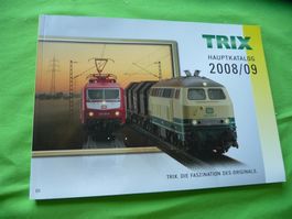 TRIX Hauptkatalog Jahrgang 2008/09 mit 296 Seiten DI