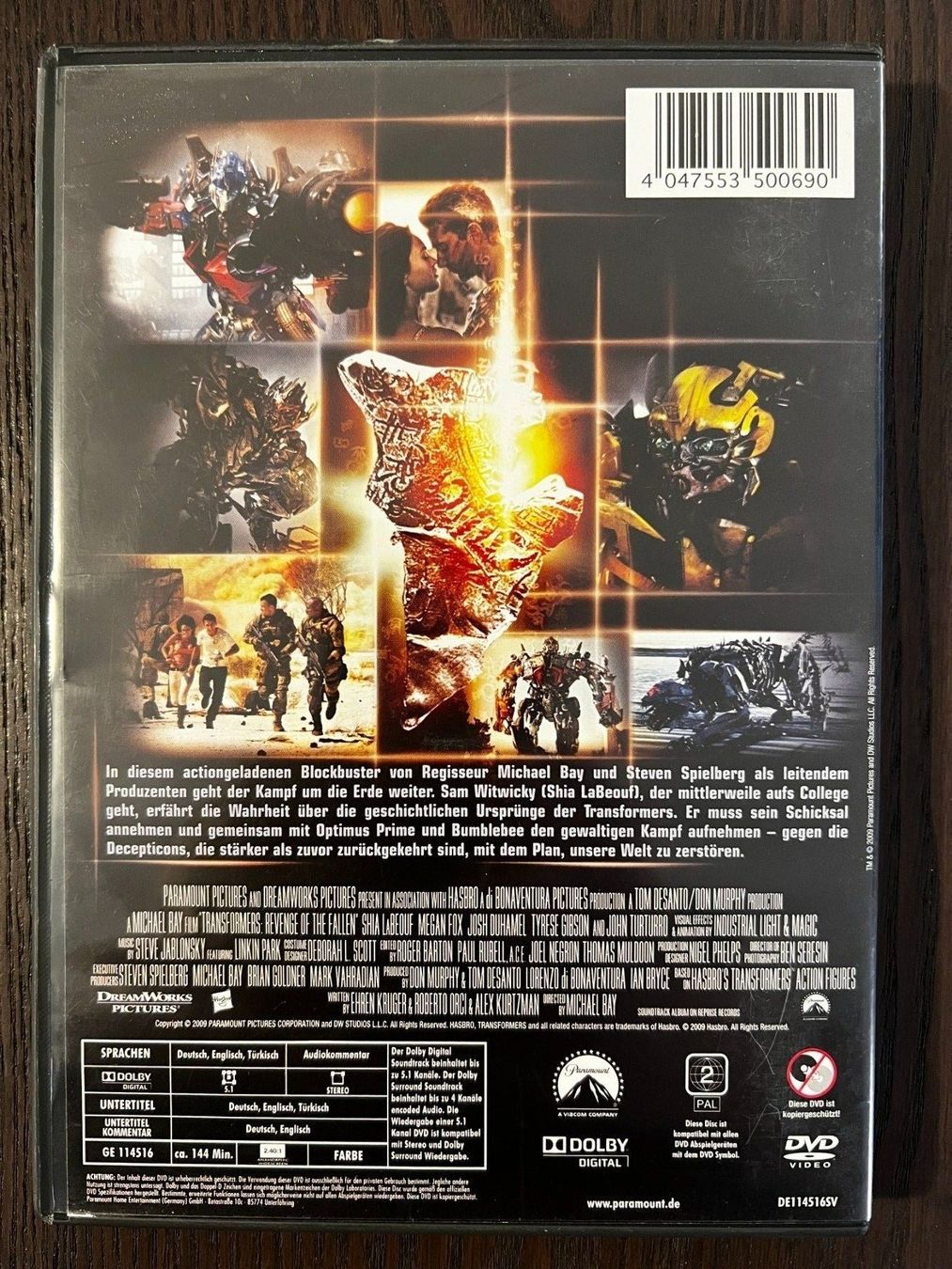Tutti i DVDs: Transformers - Die Rache – Usato da Zürich venduto da FilmFreunde 1
