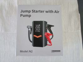 Norevia™ 2-in-1-Starthilfe Powerbank & Reifenkompressor