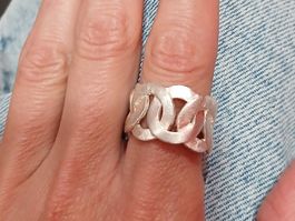 olga ribler 925 ring handnade byo grösse 57 10 gramm