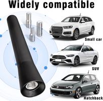 Antenne Auto Kurz Stab Dach KFZ Universal Radio Adapter