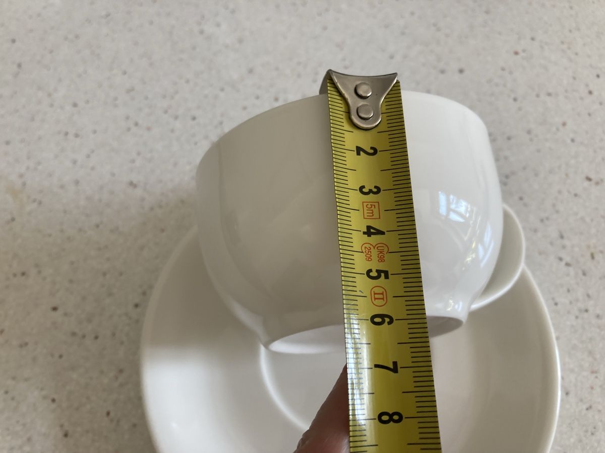 Maxwell & Williams Tazze: Maxwell & Williams Cappuccino Kaffee Tasse mit Unterteller – Usato da Zürich venduto da dolcicaramelle2 6