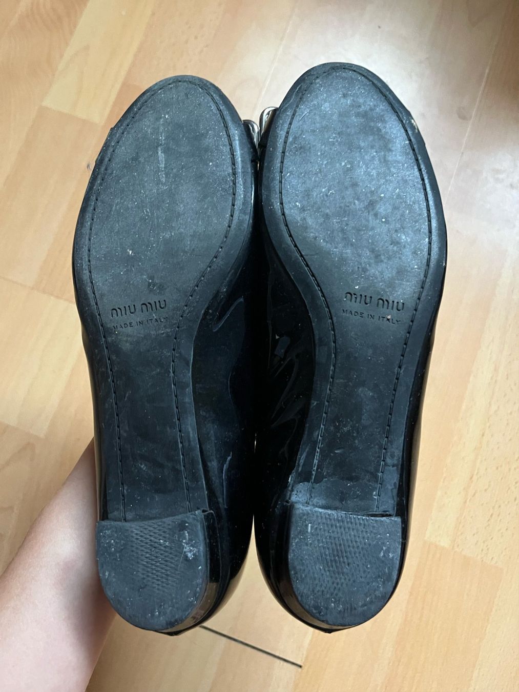 Miu Miu Damenschuhe: Miu Miu Ballet Flats, Size 37-37.5 – Gebraucht aus Basel von das_7wzs 3