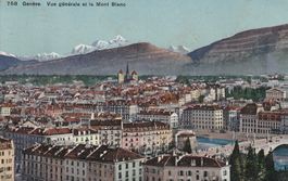 AK Genève gel. 14.5.1916