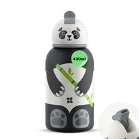 waterdrop Kinder Trinkflasche 400 ml Edelstahl Panda