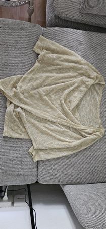 Damen Strickshirt gold