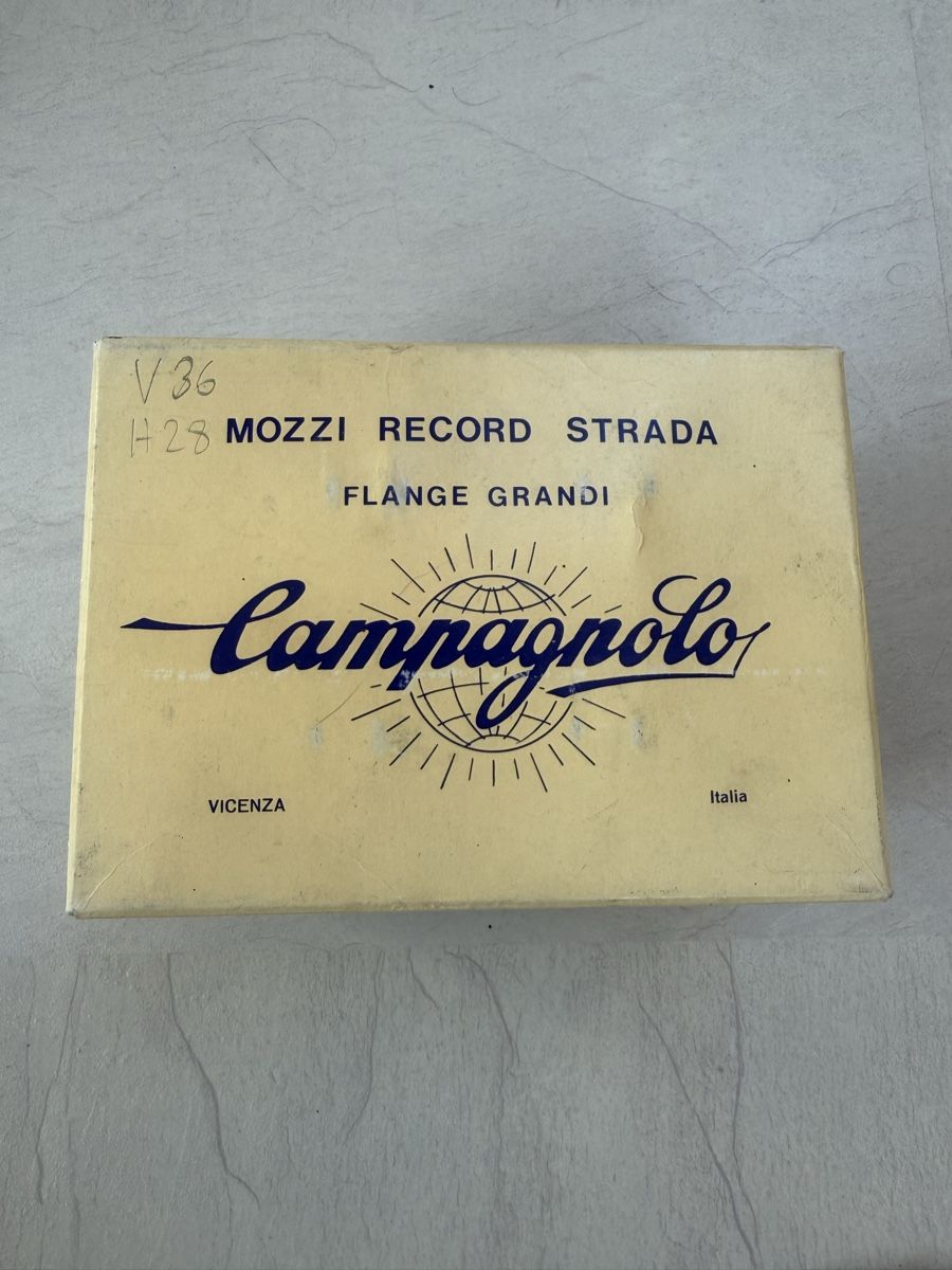 Campagnolo Record Naben Strada Flange Grandi neu in Box (Neu (gemäss ...