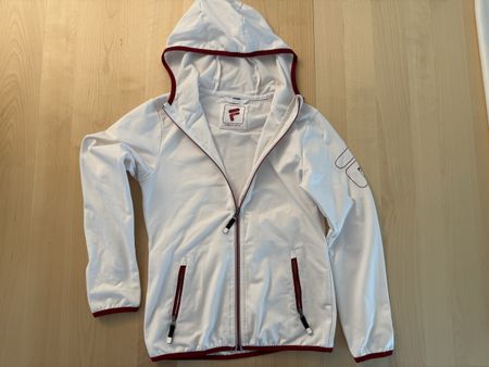Mädchen FILA Ski Sport Pullover mit Kapuze Gr. 140