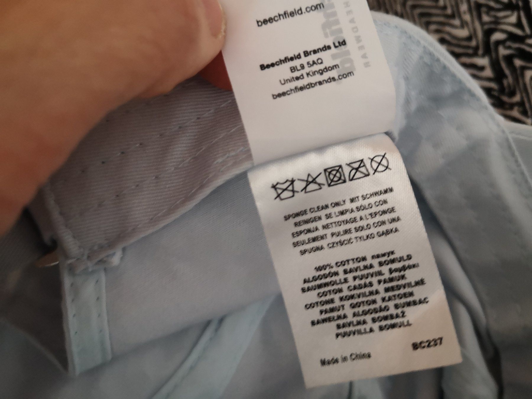 Hüte, Mützen & Caps: BEECHFIELD U.K. süsses Baumwollcap onesize babyblau hellbau – Neu (gemäss Beschreibung) aus Münsingen von Nik_und_Kat 6