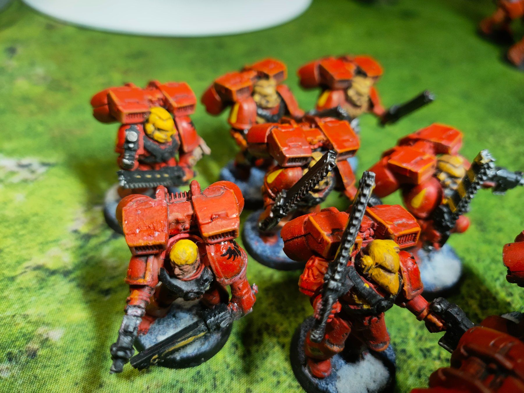 Kit di modellismo & Modellini statici: Blood Angels, Assault Intercessors Jumppack, Warhammer 40k – Usato da Baden venduto da Araneus 1