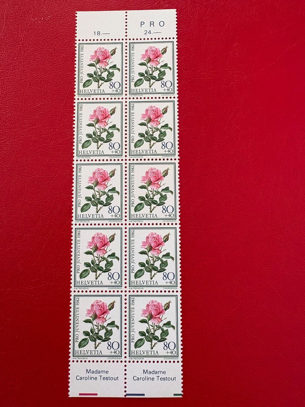 Tous les timbres: Frankaturware / Pro Juventute 1982 / Postfrisch – D'occasion à St-Légier-Chiésaz par Theo006