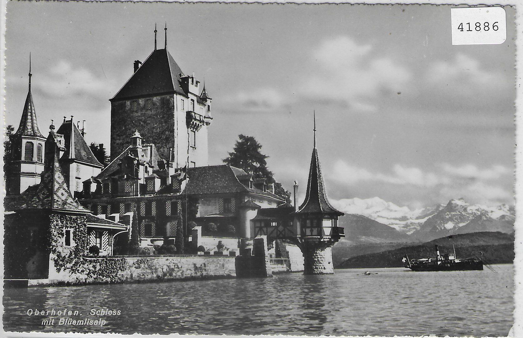Cartoline postali: Oberhofen - Schloss – Usato da Ettingen venduto da Kartenplanet