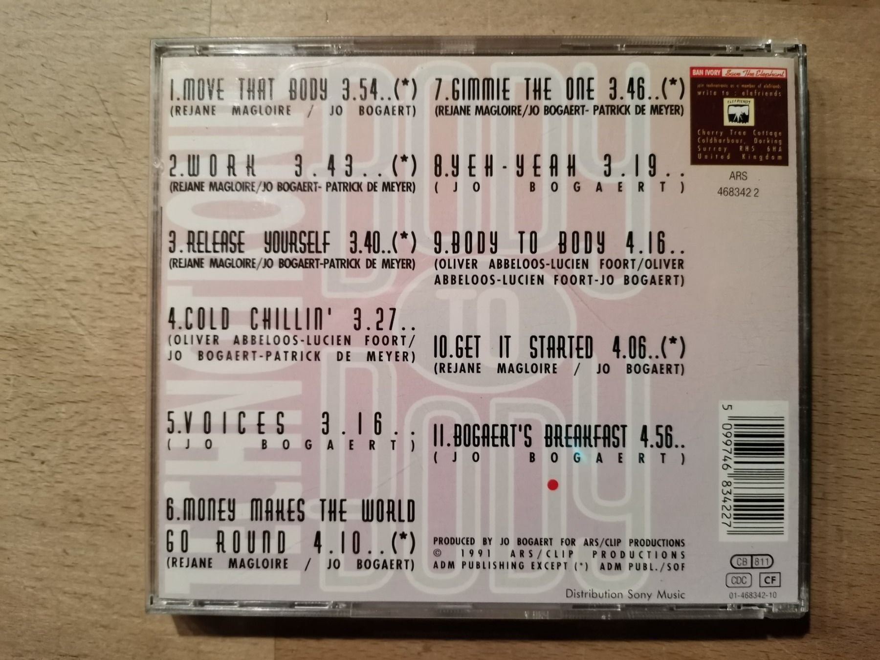 CDs: Technotronic – Body To Body – Neu (gemäss Beschreibung) aus Biel / Bienne von Music74 3