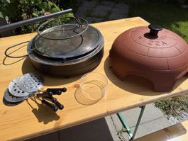 Pizzastein Elektroofen Zubehör guter Zustand 