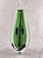 Vase / soliflore en verre d’art Orrefors Sweden