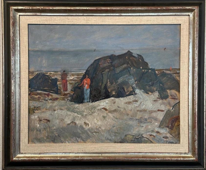Gemälde: Paul Basilius Barth (1881-1955) / Gemälde – Gebraucht aus Latsch von Enzianrose