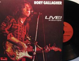 RORY GALLAGHER "Live! In Europe" LP IN VG++/EX SUPER ZUSTAND
