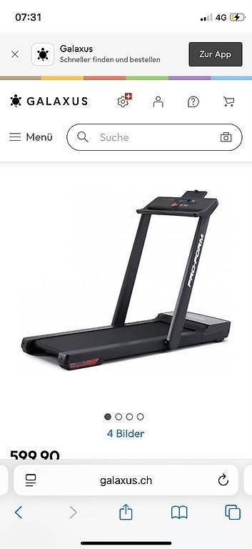 Hometrainer: Laufband Proform City L6 – Usato da Arni BE venduto da _sabriiina__ 3