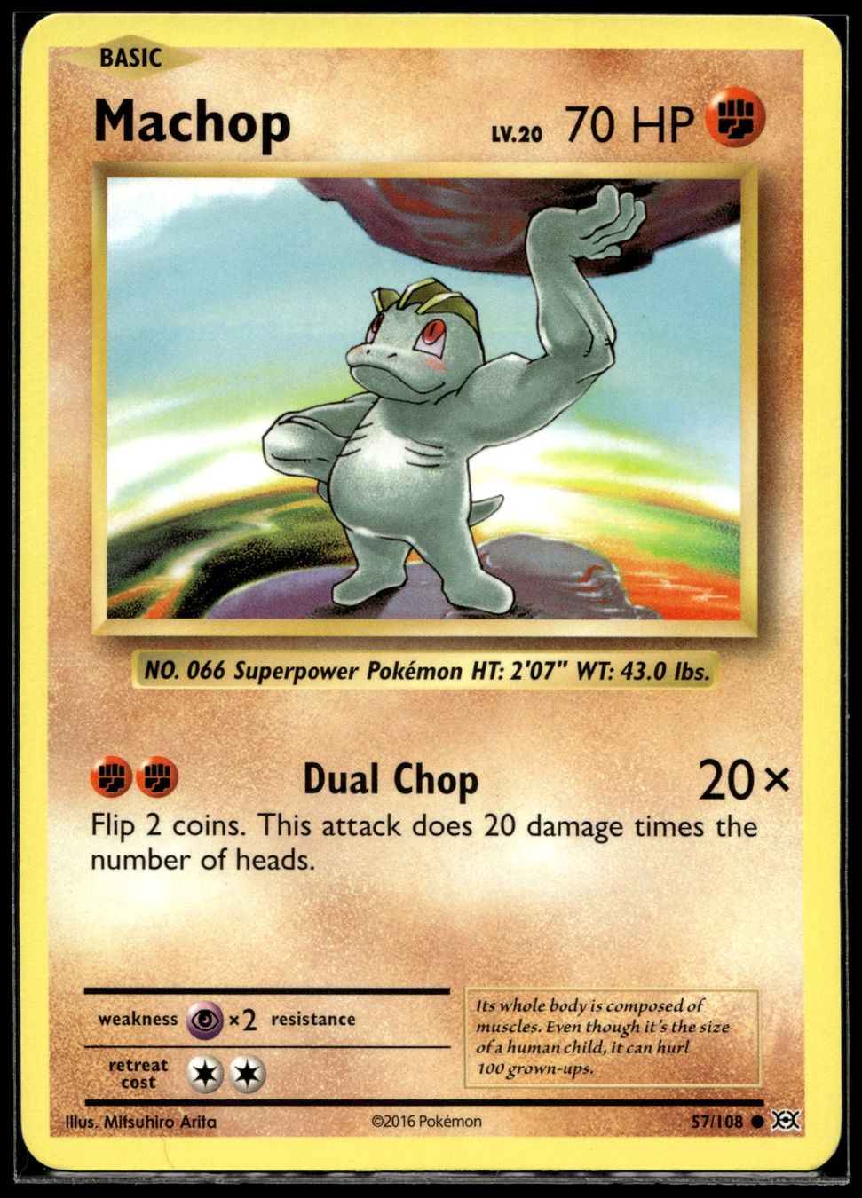 Pokémon Carte collezionabili: Machop (EVO EN 57/108) – Nuovo (secondo la descrizione) da Affoltern am Albis venduto da Chiesa_5