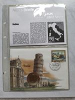 Münzbrief Italien