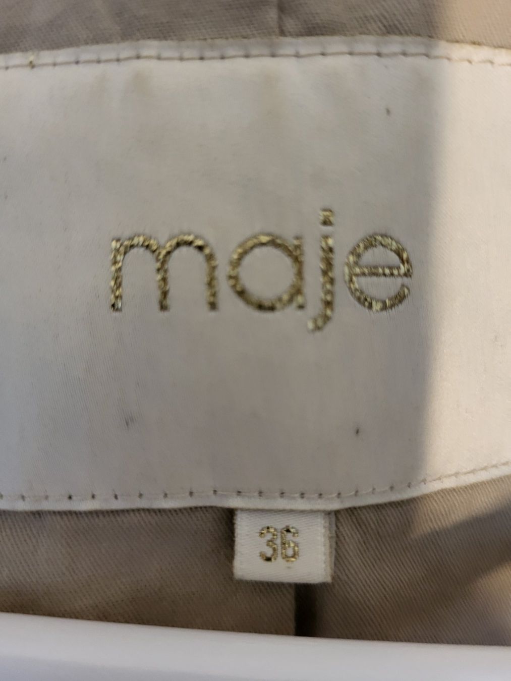 Maje Giacche: Veste en cuir "Maje" – Nuovo (secondo la descrizione) da St-Prex venduto da natali78 3