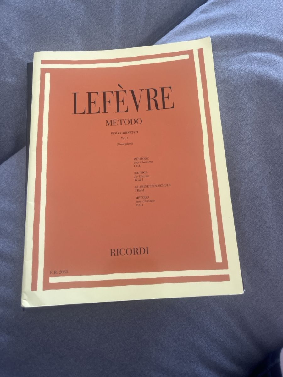 Livres: lefèvre metodo vol.1 – D'occasion à Rain par websa01