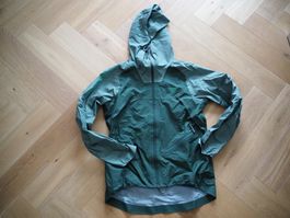 Dynafit Regenjacke grün mit Kapuze Gr. M
