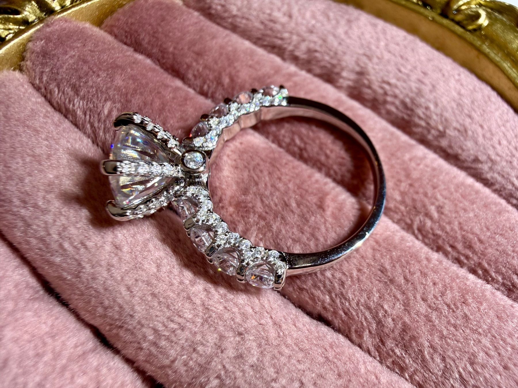 Anelli: Bague Moissanite d’Exception – Nuovo e nell'imballaggio originale da St-Maurice venduto da Sandrinette123 2