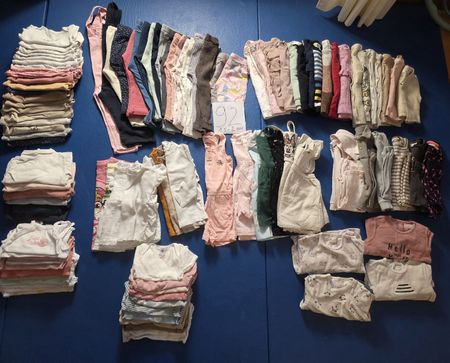 Vêtements Fille Taille 92/ 1.5-2 ans/ 109 pièces