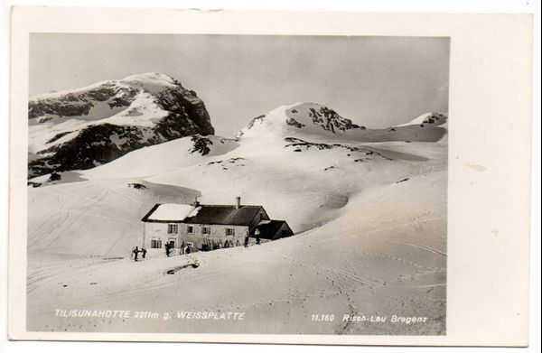 Cartoline postali: TILISUNAHÜTTE Ski – Usato da Jona venduto da philajona