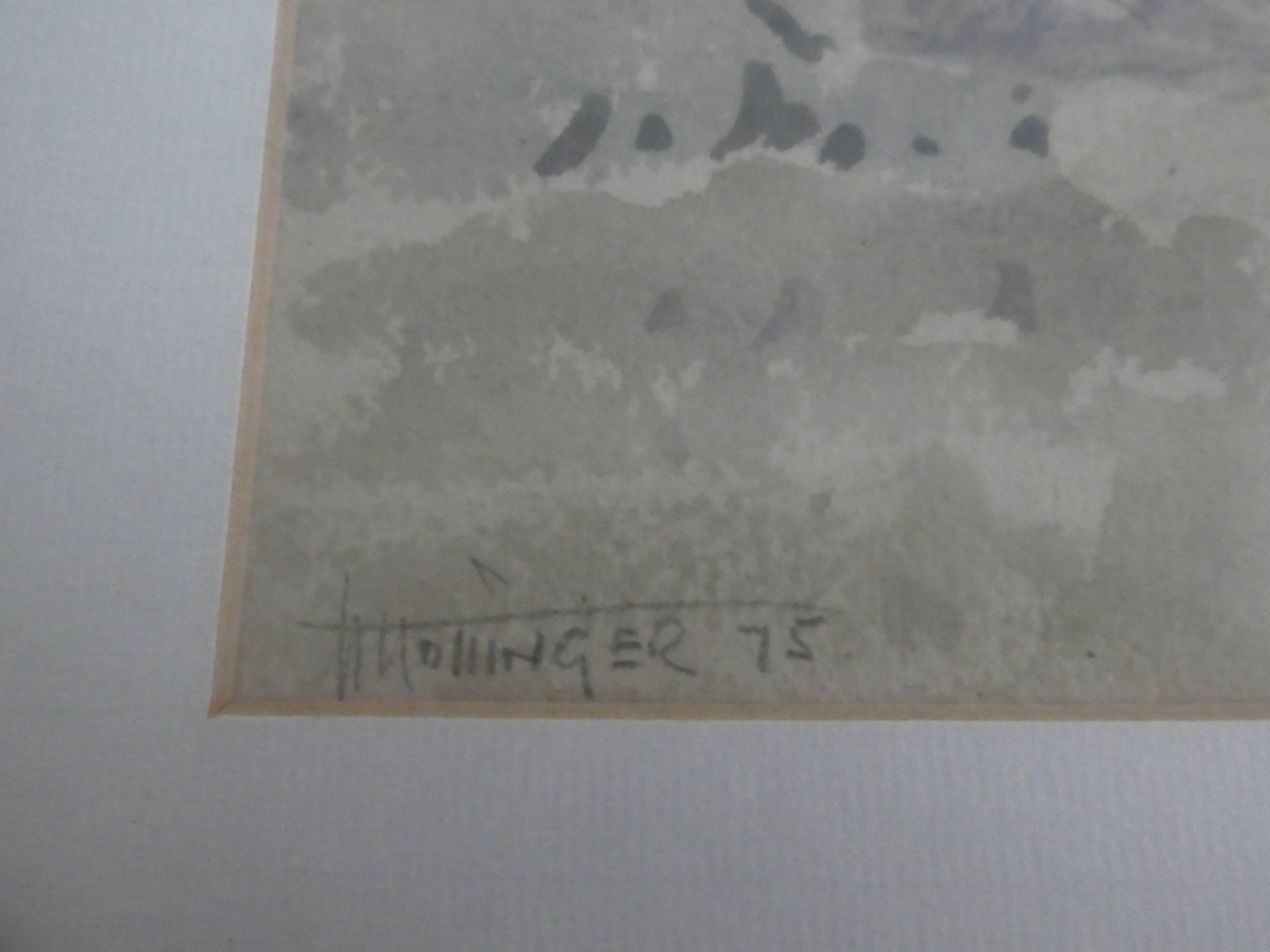 Dipinti: Schönes Aquarell von Hollinger 75 – Usato da Mosnang venduto da Goldwasser 3