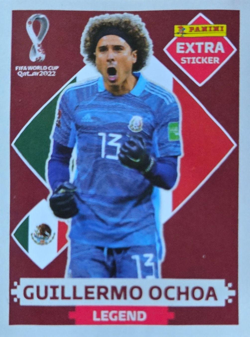 Panini Carte collezionabili: Panini WC 2022 Extra Sticker - Ochoa ROT – Nuovo (secondo la descrizione) da Ittigen venduto da Mrdoubleg