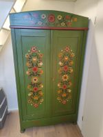 Holz Schrank Handbemalt