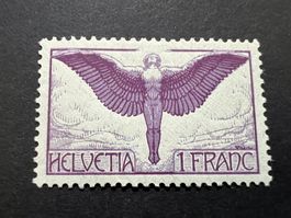 Flugpostmarke  F12 mit Falzspuren * (E504)