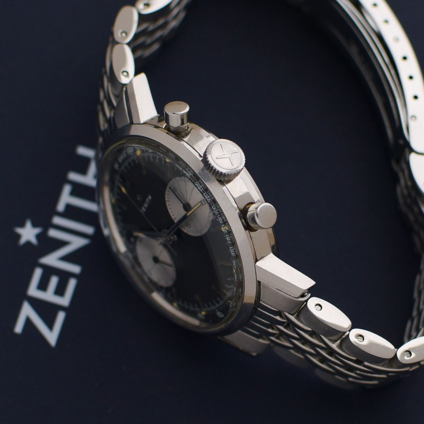 Zenith Orologi: Zenith "Reverse Panda" ref. A271 cal. 146DP from 1960s – Usato da St. Gallen venduto da Andrej99 4