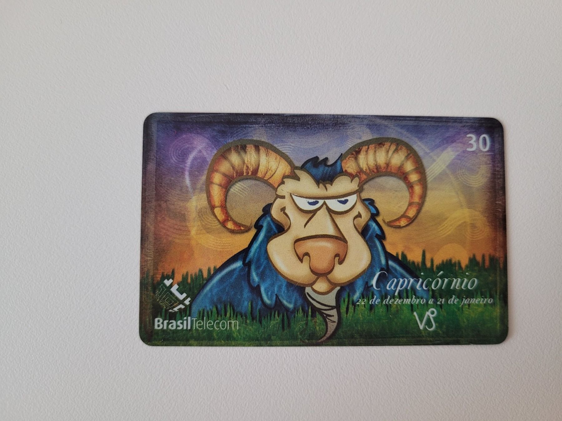 Telefon- & Taxkarten: Telefonkarte Brasilien "Steinbock" – Gebraucht aus Inwil von Flower2325
