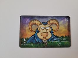 Telefonkarte Brasilien "Steinbock"