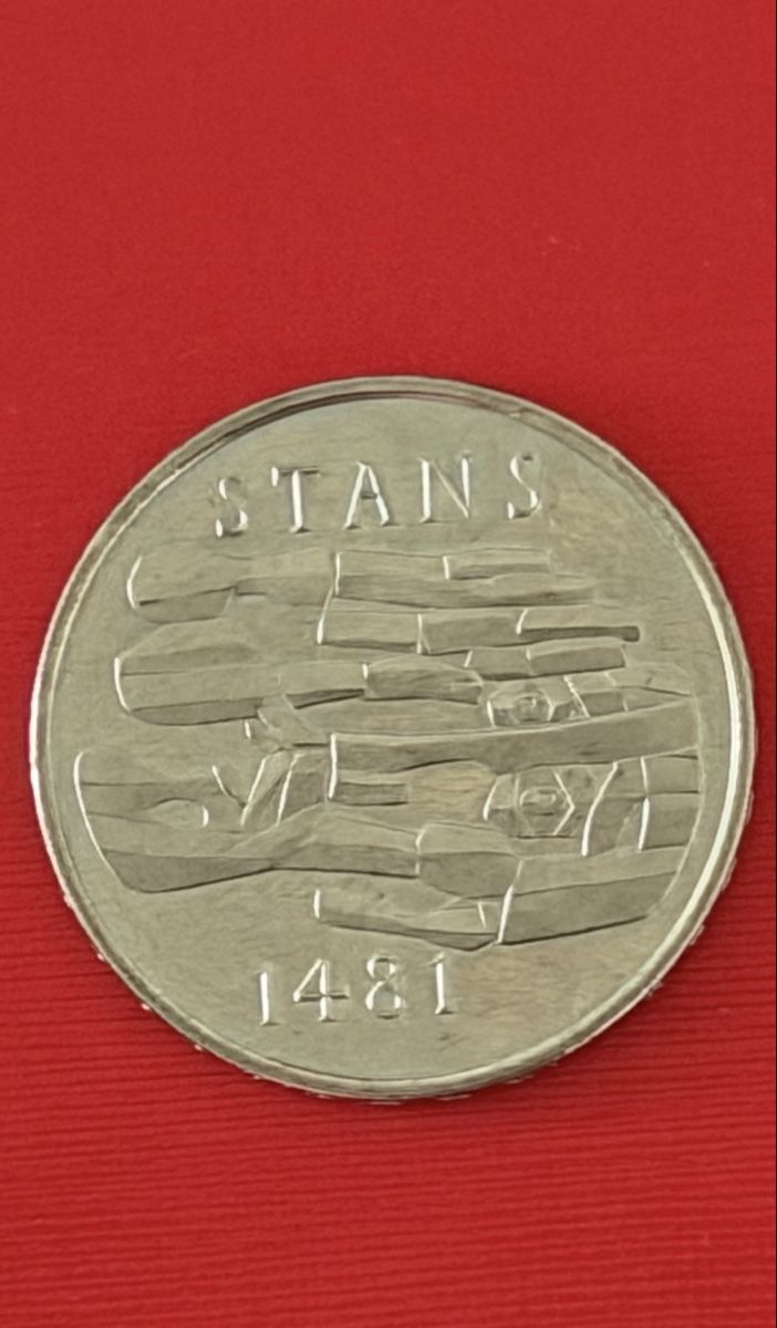 Tutti le monete: Pièce commémorative 5 Francs - 1981  – Usato da Petit-Lancy venduto da Solcarm 1