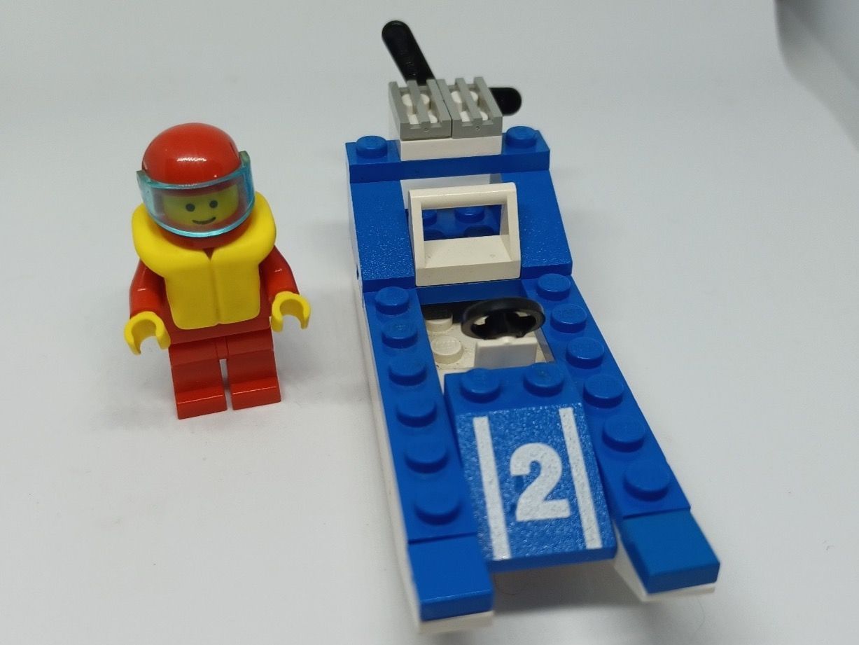 Legoland Kit di costruzioni: Lego 6508 Legoland Wave Racer Jetboot – Usato da bretzwil venduto da nightflasher 4