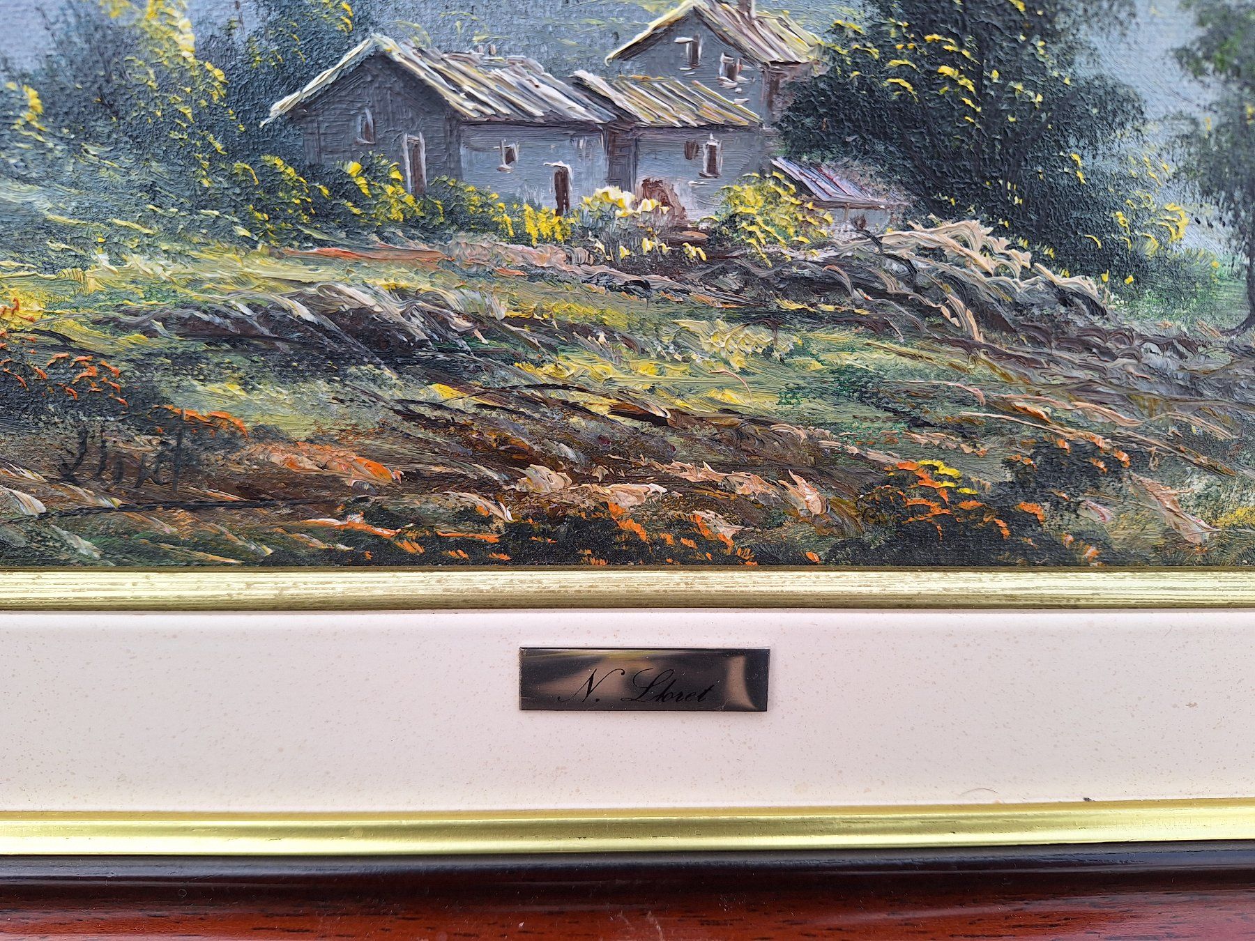 Gemälde: Nati Lloret - Ölbild Landschaft – Gebraucht aus Altstätten SG von GGsGameshop 3