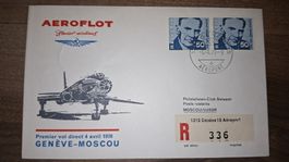 Aeroflot Geneve - Moscou 04.04.1970 