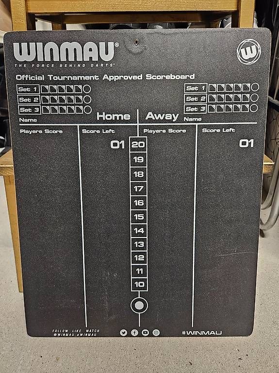 Tableaux: Winmau Schreibtafel – D'occasion à Niederrohrdorf par RainerW79