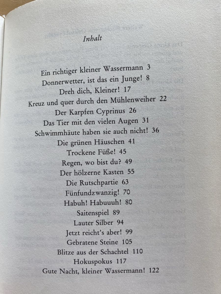 Libri: Der kleine Wassermann - Otfried Preussler – Usato da Schwarzenburg venduto da Michellu 9
