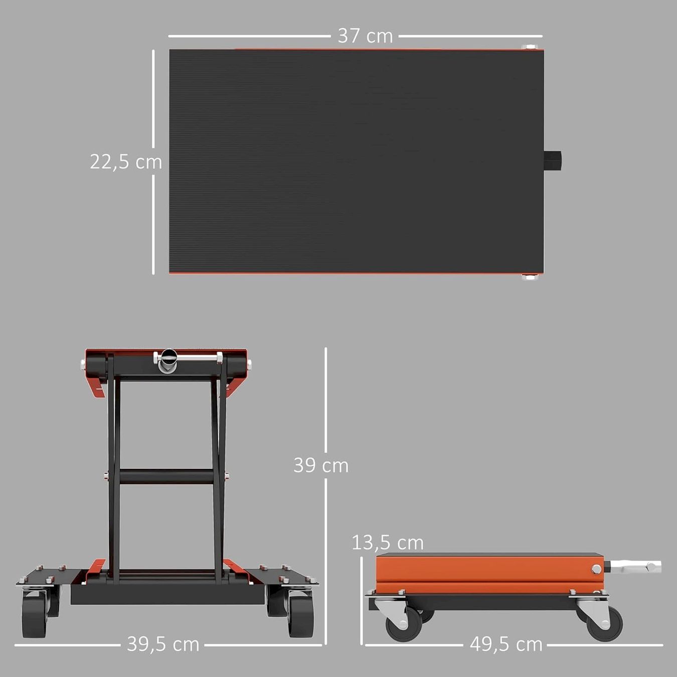 Ständer: Motorradheber 500 kg 135-390mm – Neu und originalverpackt aus Bottighofen von zaap 2
