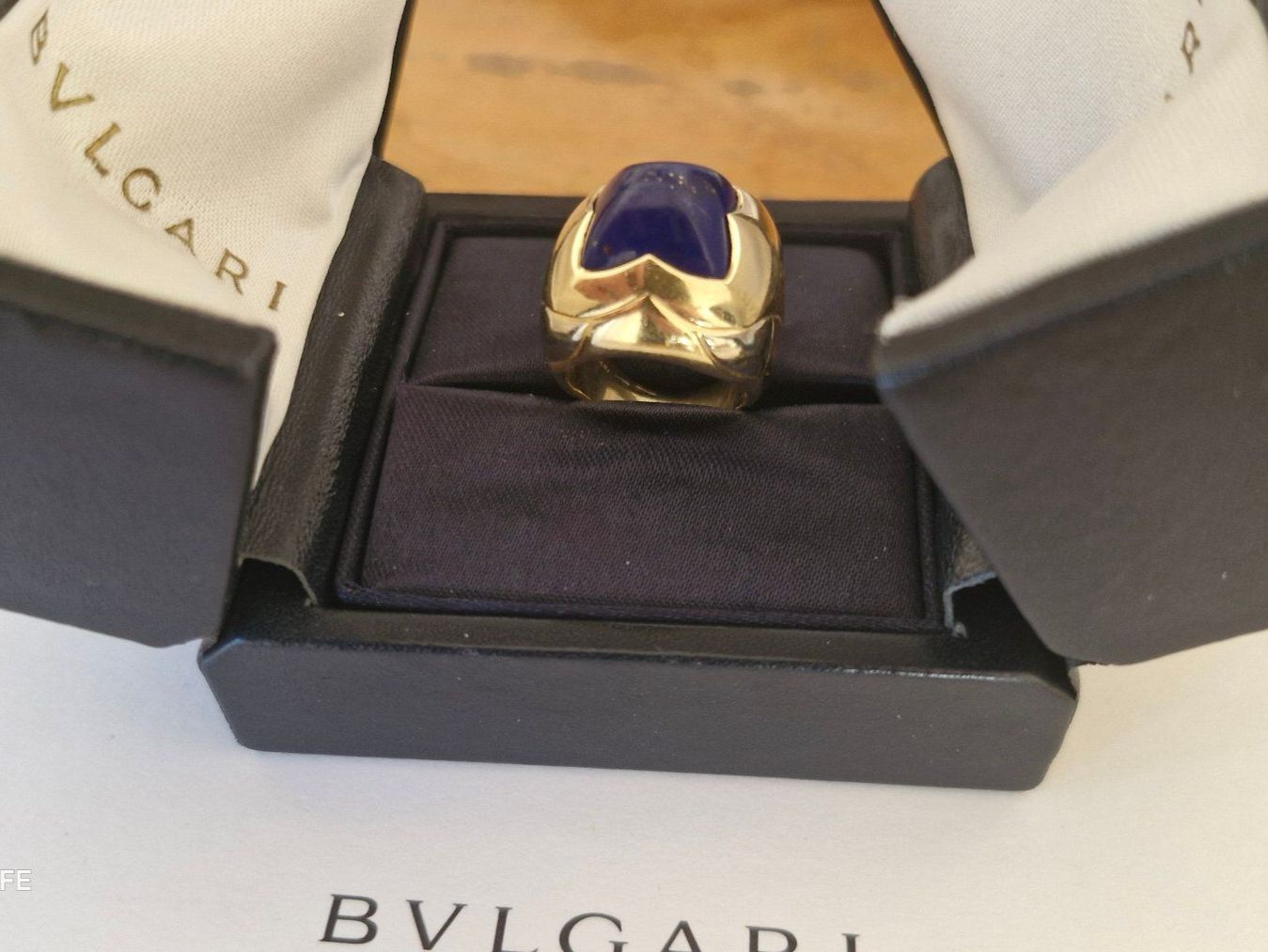 Bulgari Anelli: BULGARI Pyramide Ring  ORIGINAL 18 KARAT GELBGOLD – Usato da Muenchen venduto da enjoymunichdesign