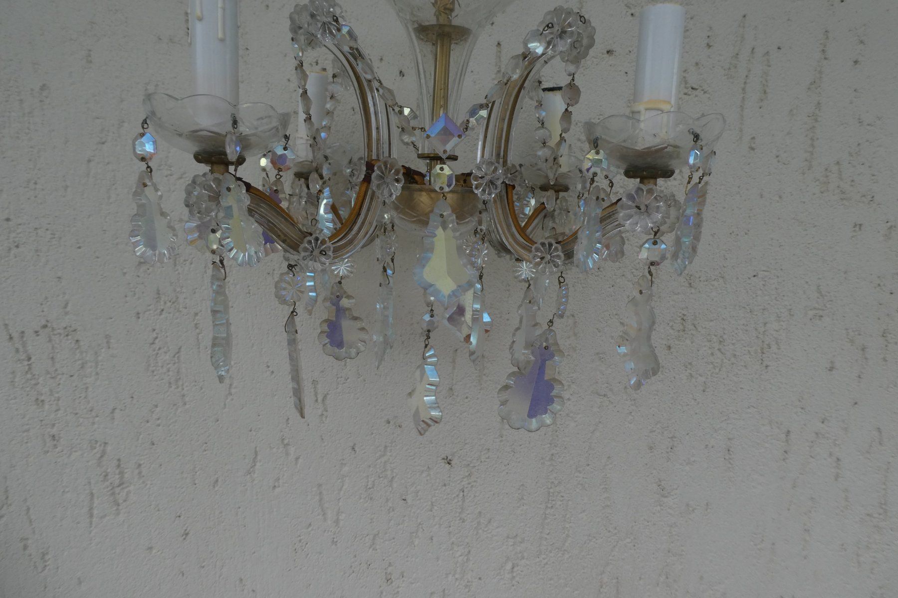 Lustres & lampes de plafonds: Jolis lustre a pampilles – D'occasion à Fontaines NE par monloisir 4