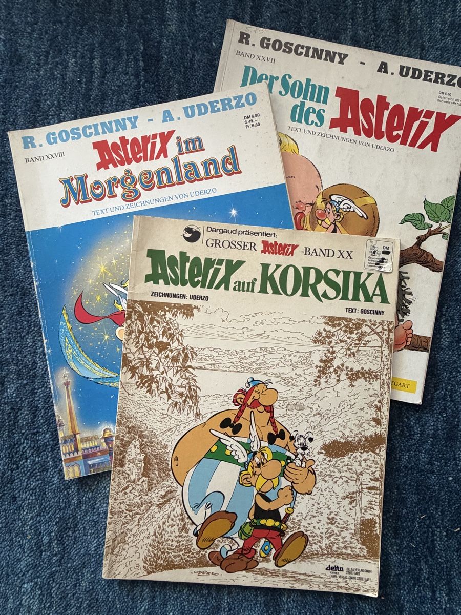 Fumetti: 3xAsterix Softcover 20,28,27 Ferien Lesespass – Usato da Kehrsatz venduto da Raboy