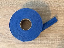 Schrägband blau