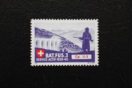 BAT. FUS. 3 Cp. II/3  SERVICE ACTIF 1939 - 40