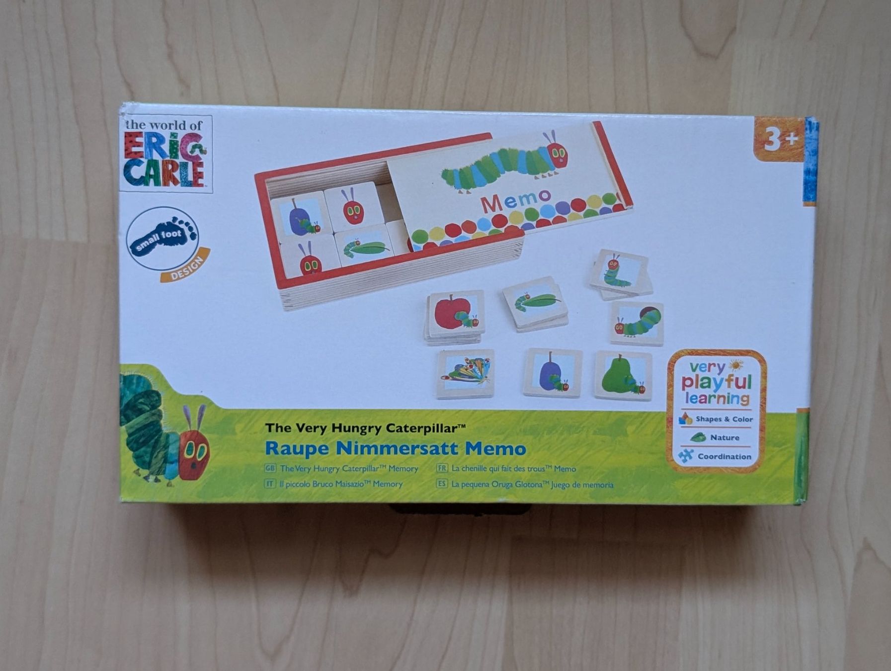 Giochi: Raupe Nimmersatt Memory Holz NEU! – Nuovo e nell'imballaggio originale da Weite venduto da Nur63